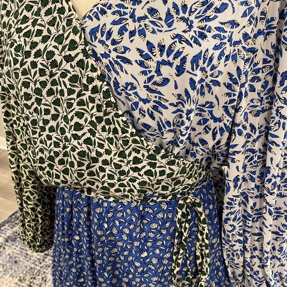 Floral Wrap Flare Dress - Picture 6 of 16